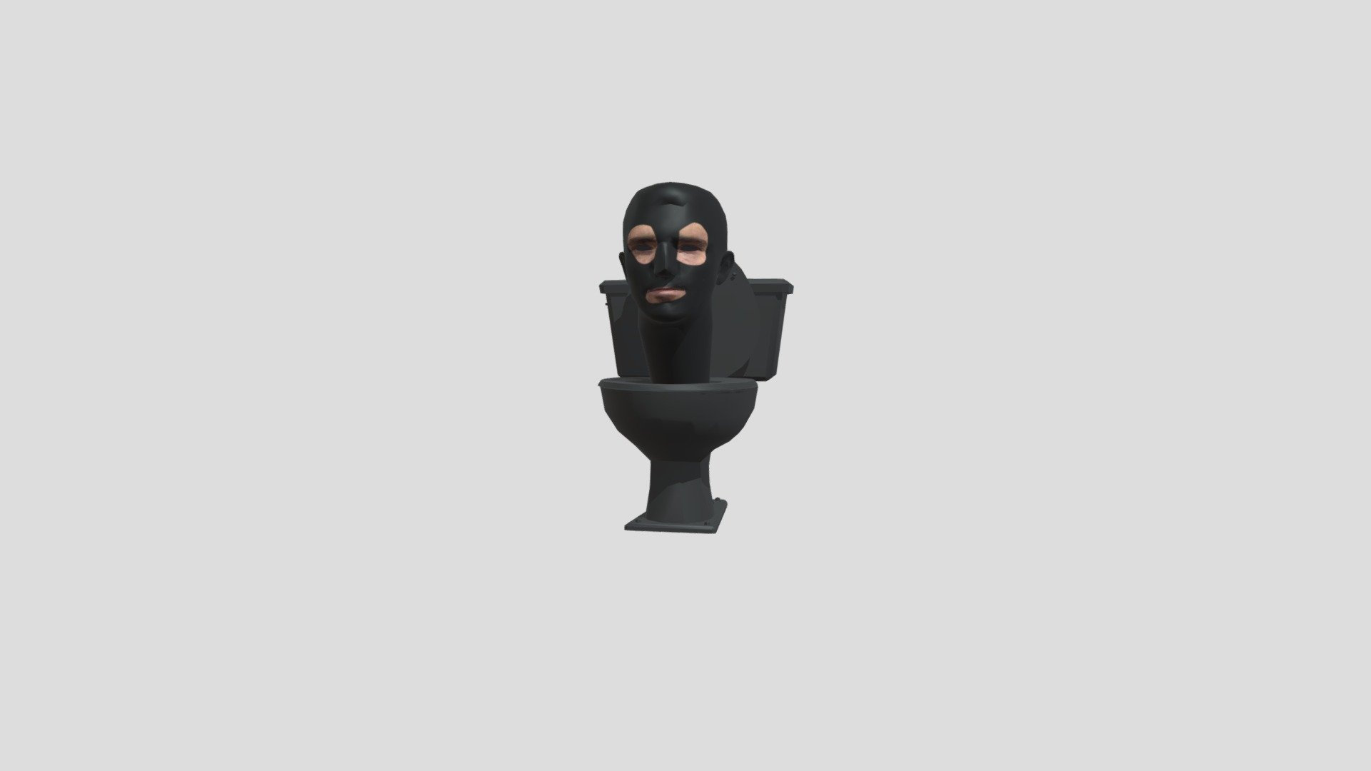 a robber skibidi toilet that has died because he got beaten up by titan speaker man! - Skibidi toilet robber - Download Free 3D model by Gigaboysigma 3d model