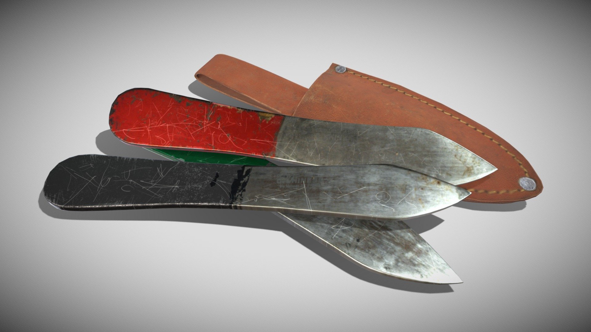 2 Material 4k PBR Metalness

Separate Objects

Quads - Throwing Knives - Coltelli Lancio - Buy Royalty Free 3D model by Francesco Coldesina (@topfrank2013) 3d model