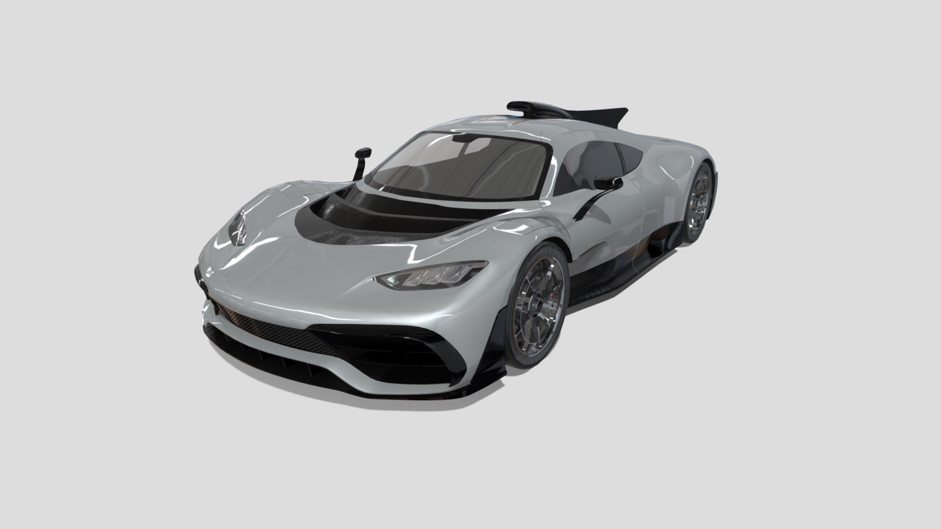 Mercedes AMG One - Download Free 3D model by Car2022 3d model