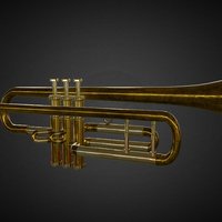 Trumpet music, instrument, musical, band, trumpet, brass, percussion, loud, musical-instrument