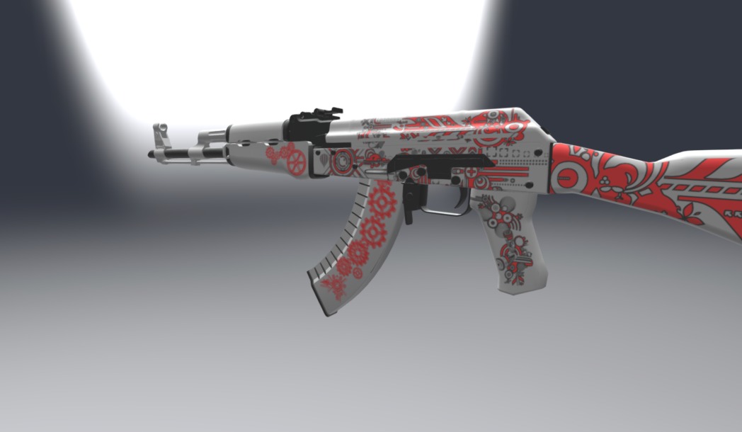 AK-47|Gear - AK-47|Gear - 3D model by Hamirlay 3d model