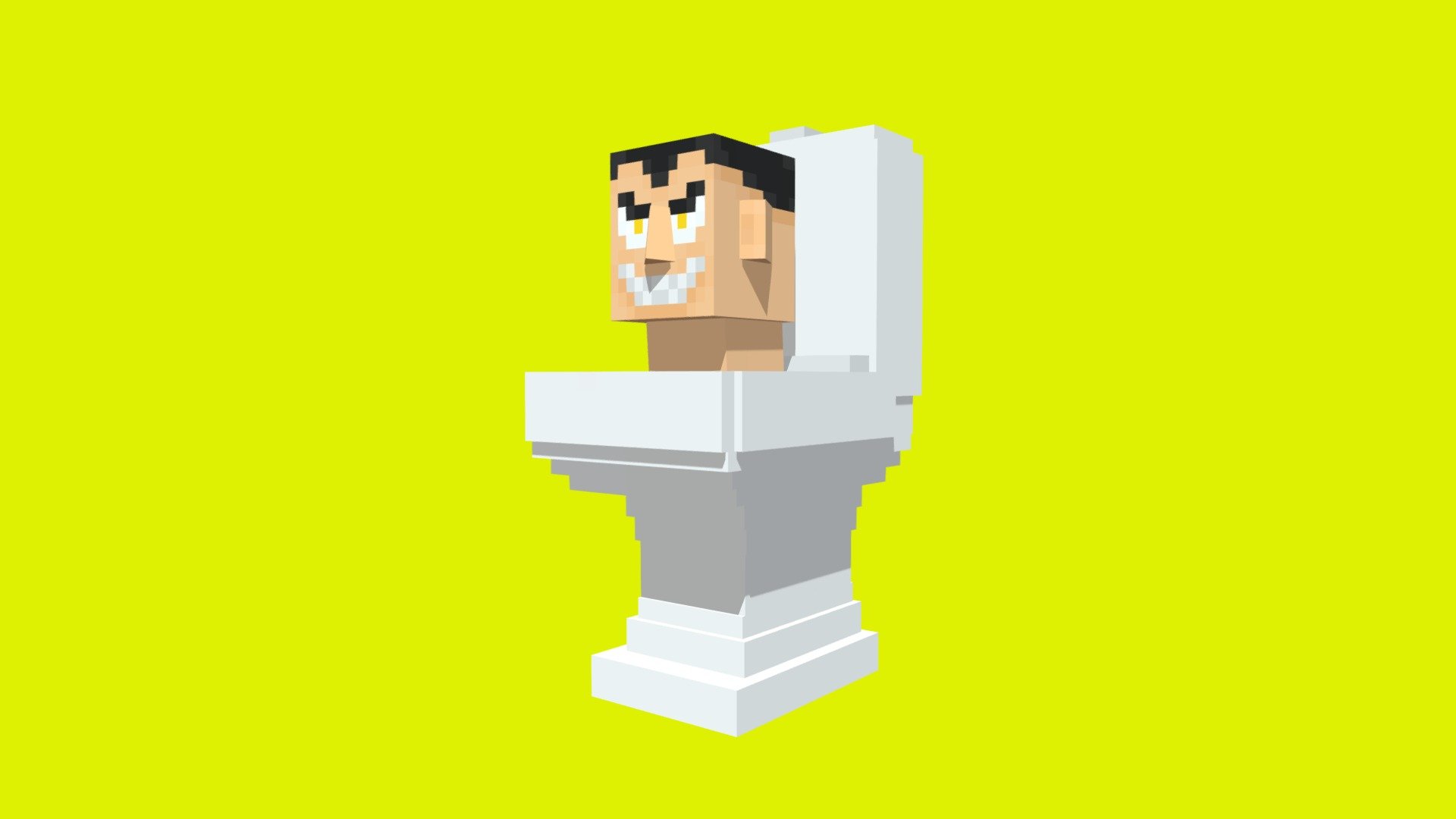 Gman from skibidi toilet, made in blockbench for minecraft bedrock but you can also transfer it to java 3d model