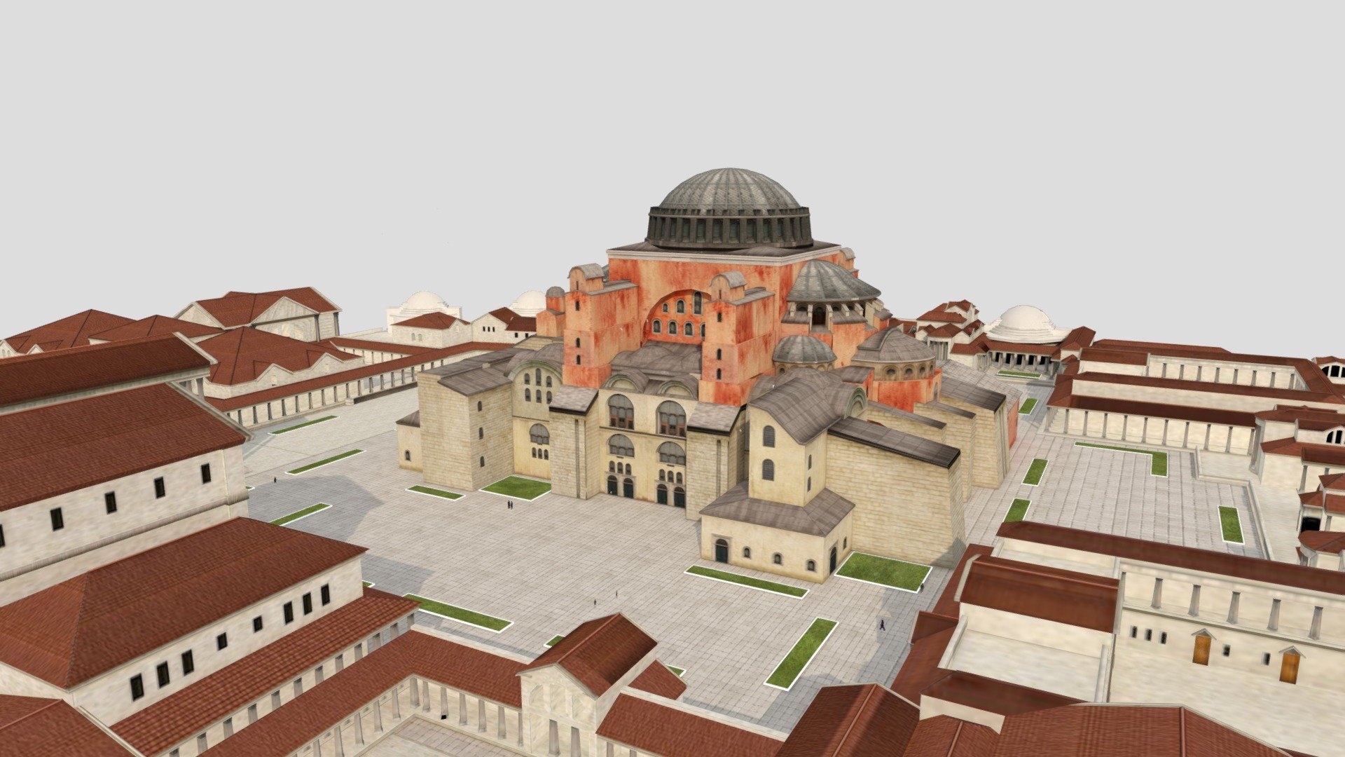 Hagia Sophia - Ayasofya - 3D model by Mahir Celik (@mahircelik) 3d model