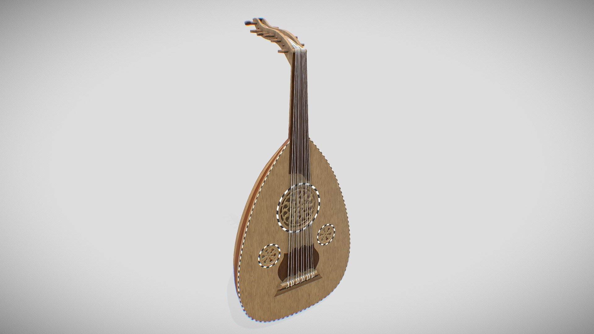 Arabic OUD 3D Model

available to download - Oud Model - Buy Royalty Free 3D model by JNO_Models (@Jamlnid) 3d model
