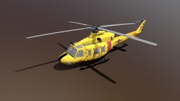 Bell CH-146 Griffon flightgear, blender, helicopter