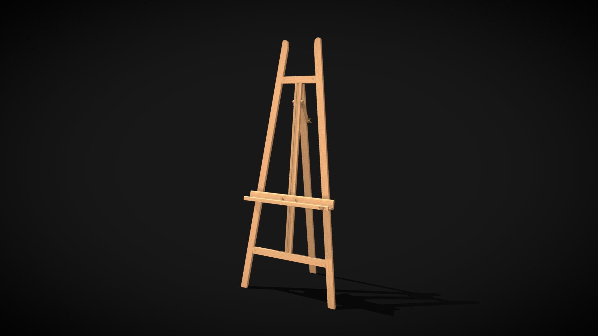 MABEF lyre easel M/20 - 3D model by Mabef 3d model