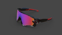Oakley Jawbreaker Sunglasses style, oakley, sunglasses, googles, rainbow, sporty, substancepainter, substance, stylized