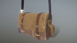 Bolso bag, 3dasset, 3d-design, 3d-coat, textured