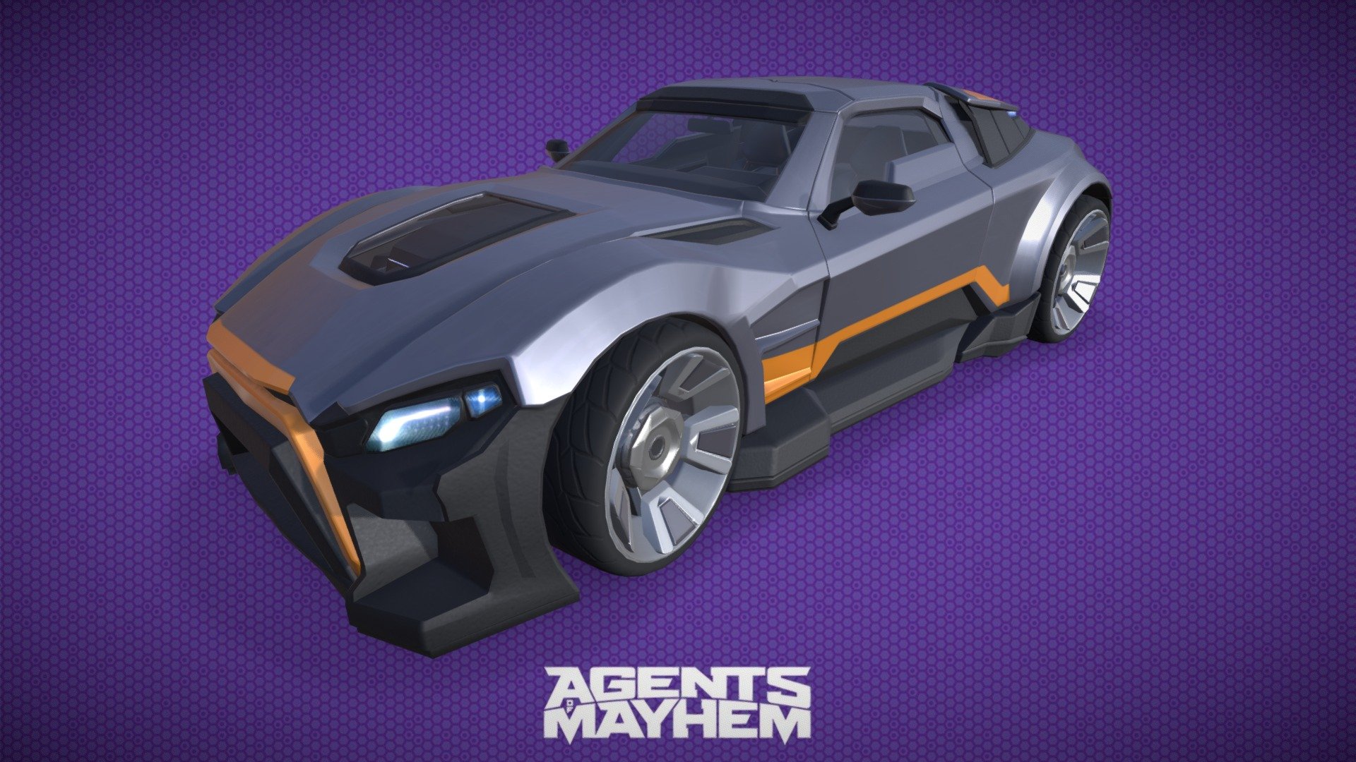 Torch Agent vehicle modeled for Agents of Mayhem game.

Modeled from front 3/4 &amp; side view concepts 3d model