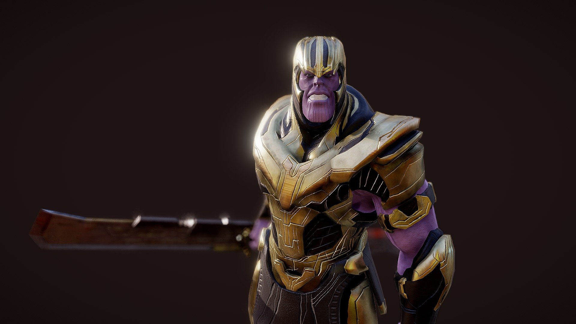 updated movement - Thanos update - 3D model by Caleb_Rolph 3d model