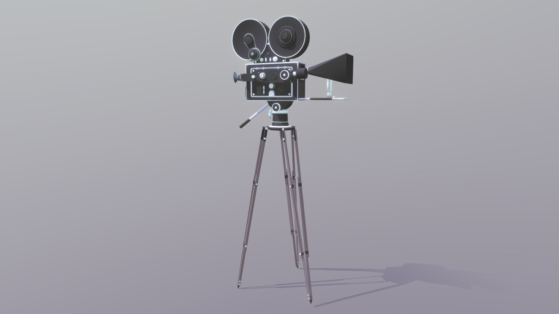 Vintage camera - Download Free 3D model by vvariaa 3d model