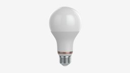 Led Bulb Smart Type A67 lamp, bulb, power, electrical, smart, illumination, mockup, smartphone, bright, type, performance, lightbulb, management, 3d, pbr, home, light, a67