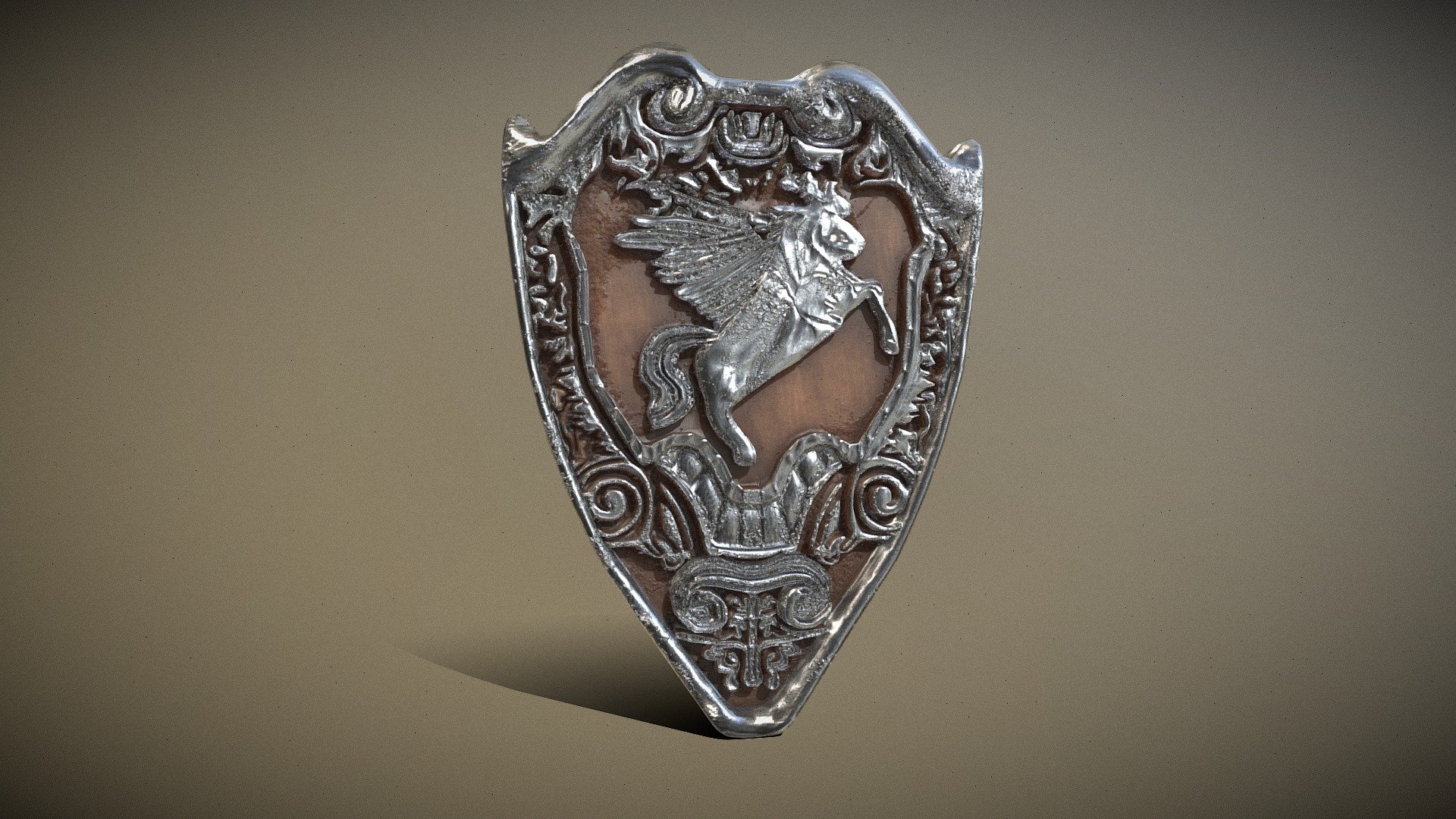 shield modeling - Ancient Shield - 3D model by farukkilic 3d model