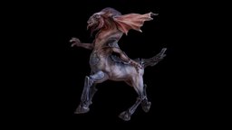Centaur Dragon-Monster monsters, alien, ceature, characters, dragon