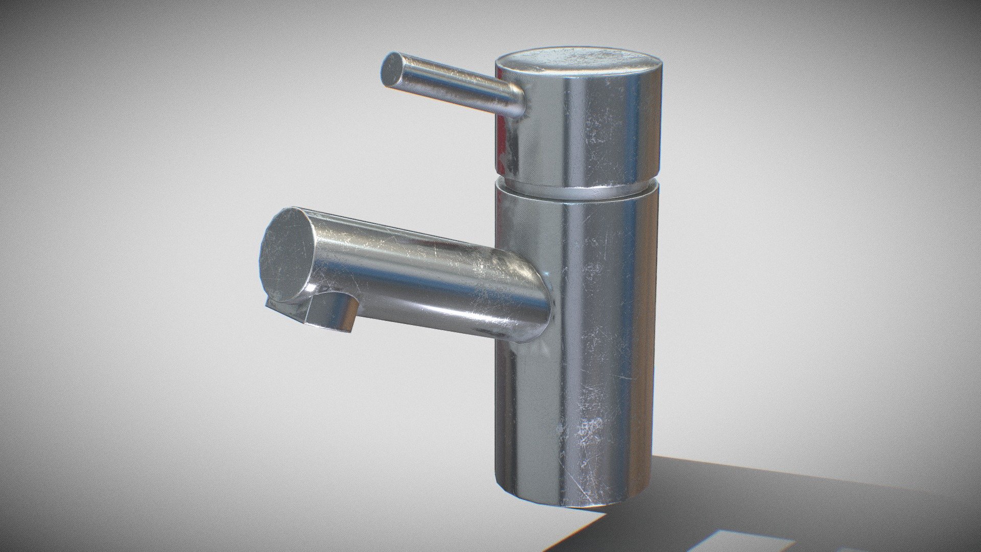 Sink Tap 3d model ready for VirtualReality(VR),Augmented Reality(AR),games and other render engines.This lowpoly 3d model is baked with 4k resolution textures.The PBR_Maps includes- albedo,roughness,metallic and normal 3d model