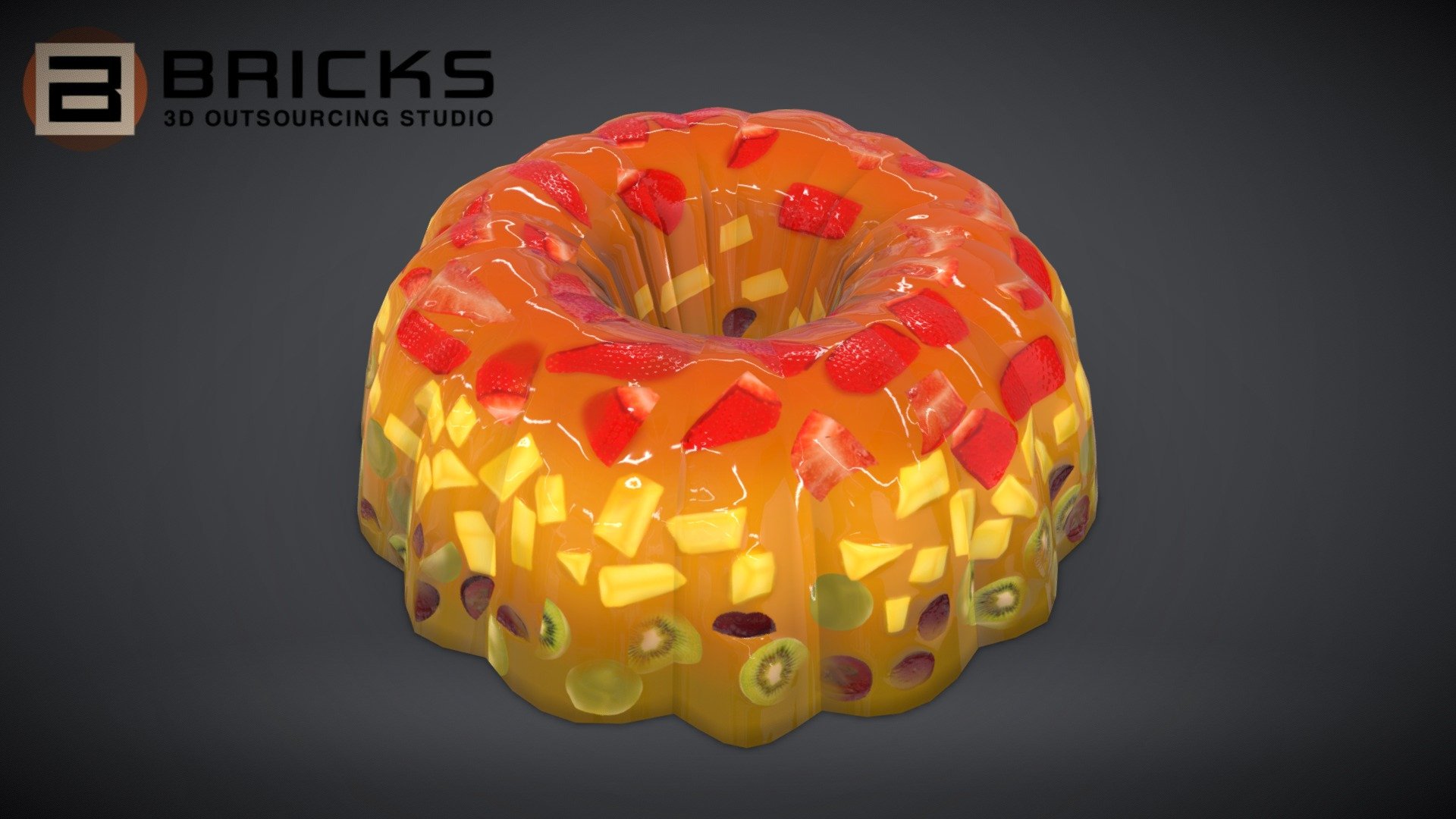 PBR Food Asset:
MixedFruitsJelly
Polycount: 1536
Vertex count: 768
Texture Size: 2048px x 2048px
Normal: OpenGL

If you need any adjust in file please contact us: team@bricks3dstudio.com

Hire us: tringuyen@bricks3dstudio.com
Here is us: https://www.bricks3dstudio.com/
        https://www.artstation.com/bricksstudio
        https://www.facebook.com/Bricks3dstudio/
        https://www.linkedin.com/in/bricks-studio-b10462252/ - MixedFruitsJelly - Buy Royalty Free 3D model by Bricks Studio (@bricks3dstudio) 3d model
