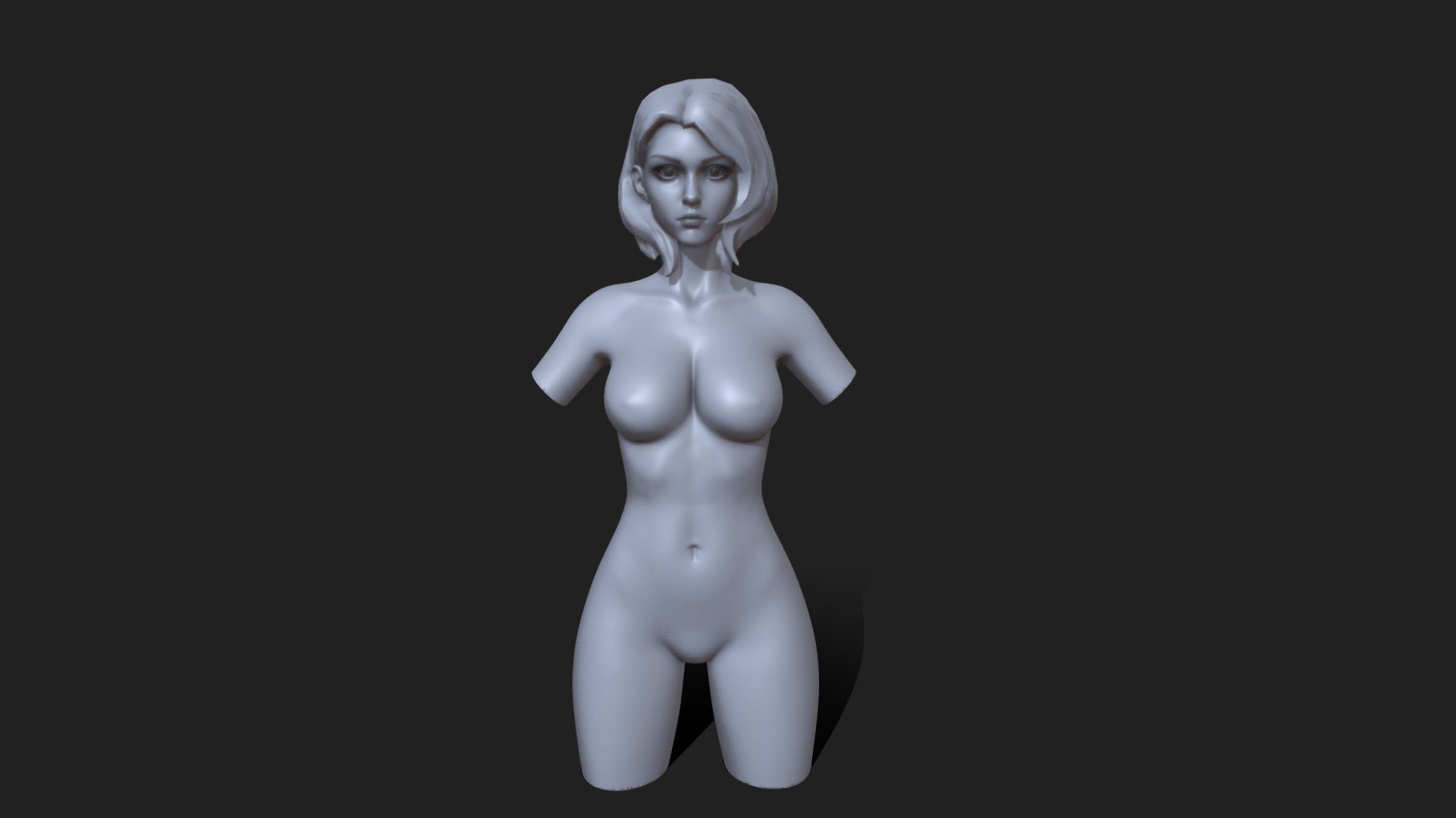 just a girl torso i practiced hope it helps you learn and grow 3d model