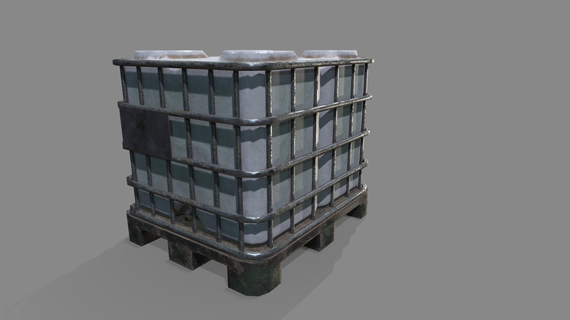 Low poly plastic can, two can using the same 4096x4096 texture.

Basecolor, metallic, normal, roughness and AO 3d model