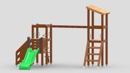 Lappset Activity Tower 16 tower, frame, bench, set, children, child, gym, out, indoor, slide, equipment, collection, play, site, vr, park, ar, exercise, mushrooms, outdoor, climber, playground, training, rubber, activity, carousel, beam, balance, game, 3d, sport, door