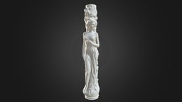 КД-12 mold, bas-relief, cast, atlas, molding, statue, fretwork, sculptural, sculptures, cariatide, atlas-titan, 3dsmax, sculpture