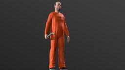Prisoner-02 crime, prison, jail, enemy, gang, criminal, prisoner, vilain, thug, unity, unity3d, horror