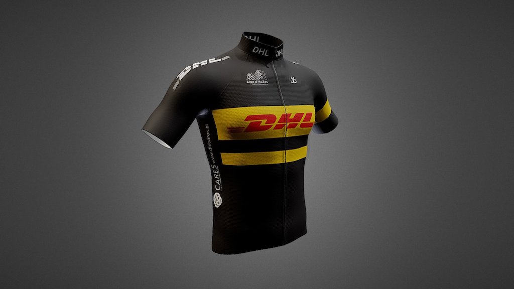 Creation of a lowpoly 3d model for a company creating designs for cycling clothes. This 3d model will be used to show there designs to there customer as well display them on there website 3d model