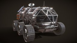 Mars Rover (Blender) mars, rover, martian, 3d-model, 3d, blender, vehicle, sci-fi, mars-rover, ryankingart