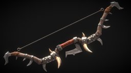 Horde Bow arrow, crossbow, orc, bow, archery, archer, orcish, ballista, warbow, weapon, sword, fantasy