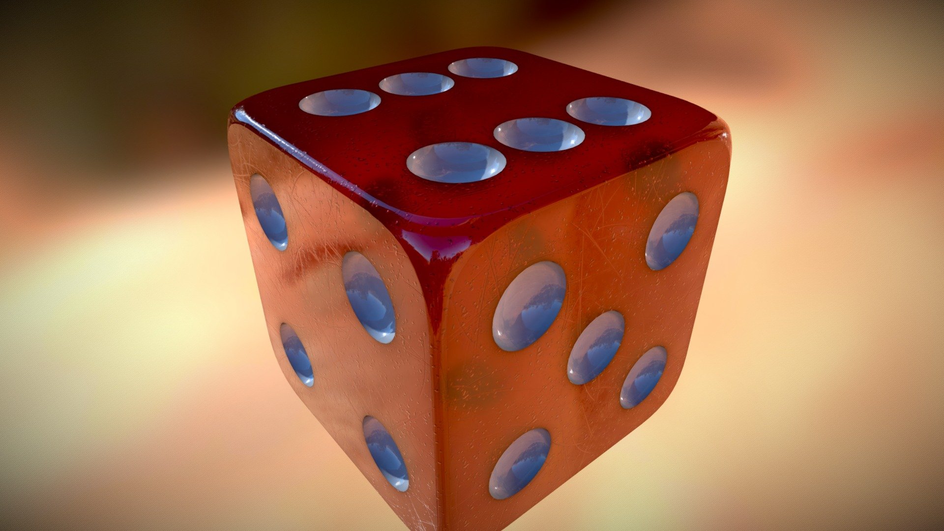 A Dice update 2.0 - Dice - Download Free 3D model by Geug 3d model
