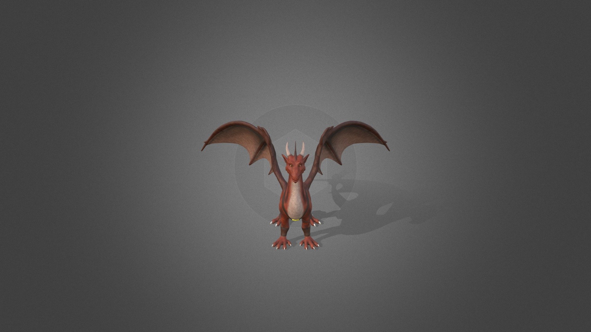 Avalon Dragon - 3D model by Taylor Gates (@tayloranng) 3d model