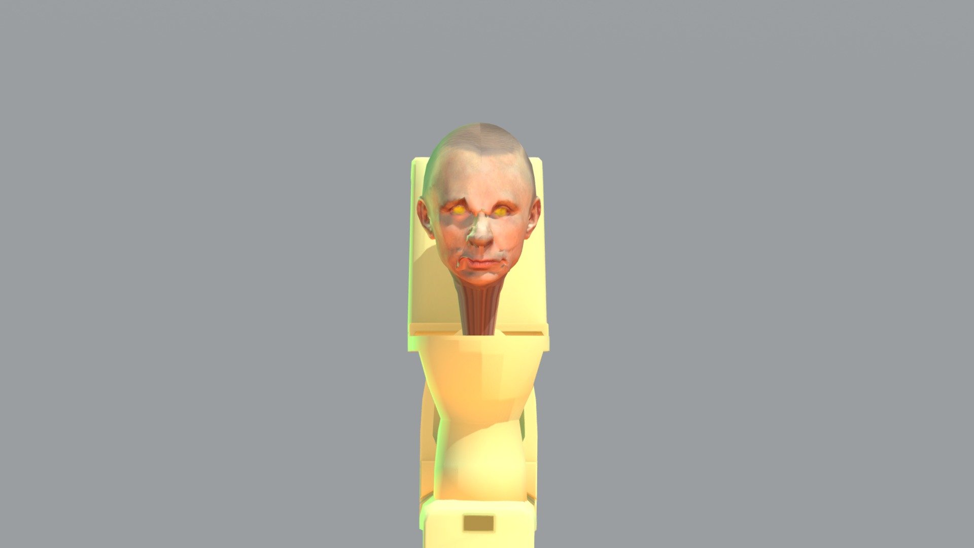 PUTIN SKIBIDI TOILET - Download Free 3D model by pamm (@daeboommmm) 3d model