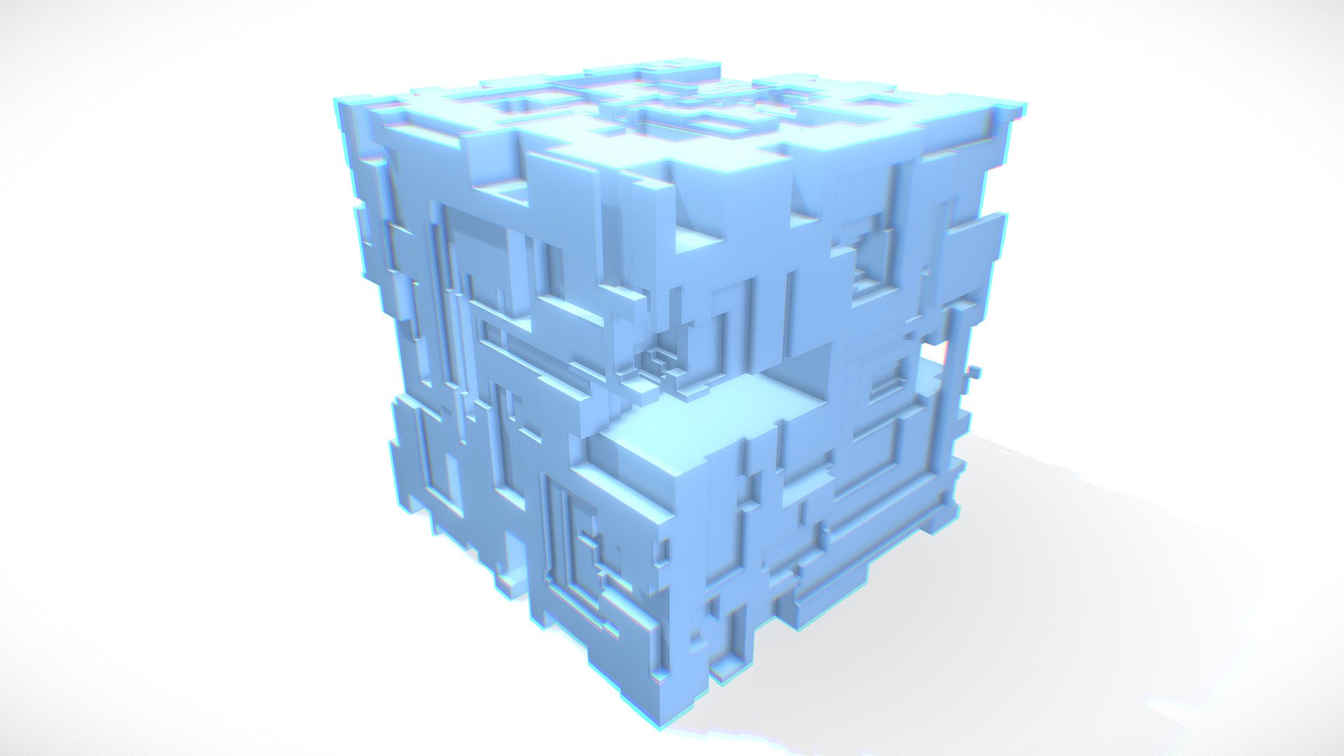 ( If you want custom texture, you can ask me and I post new model with your request so you can buy it )

About the content:

No textures
Quad Mesh 

by Lucid Dreams visuals

www.luciddreamsvisuals.com.ar - Voxel Cube - Placeholder - Buy Royalty Free 3D model by Lucid Dreams (@lucid_dreams_visuals) 3d model