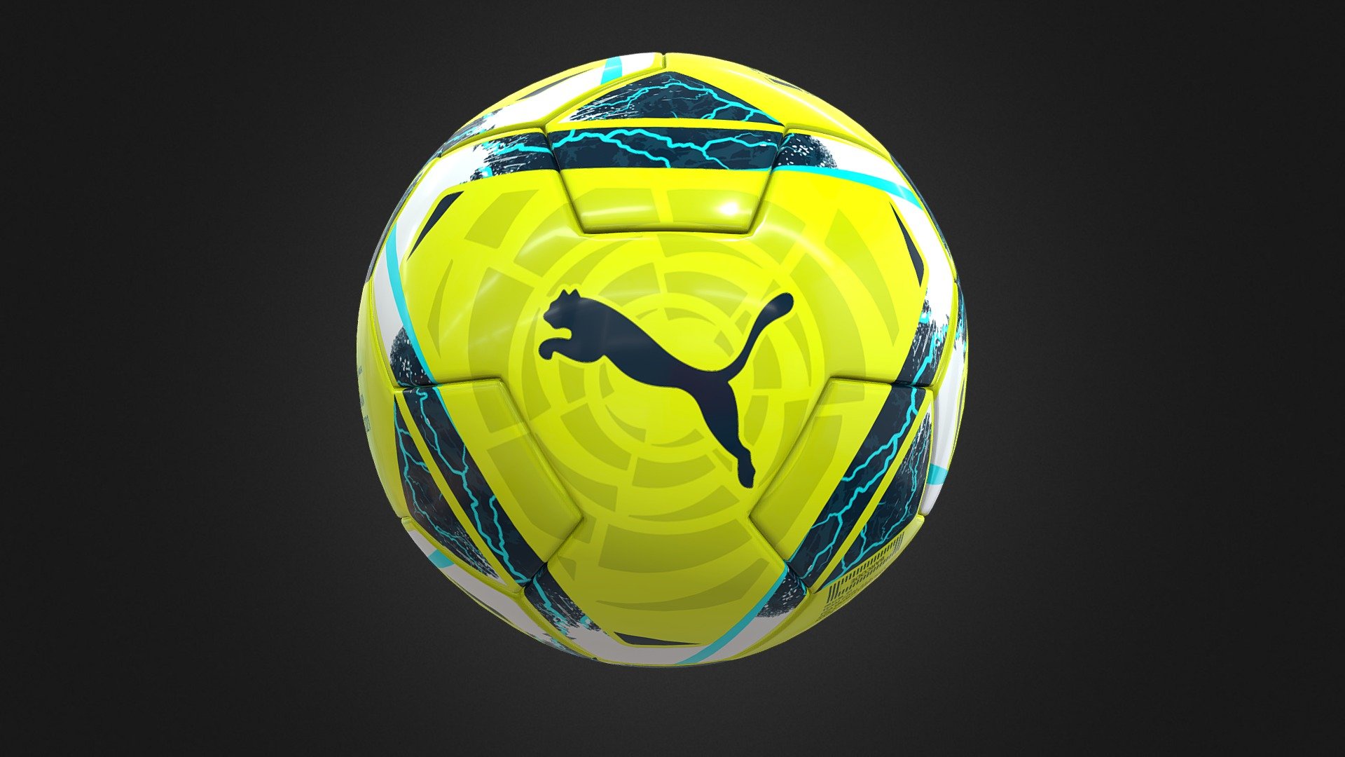 laliga puma ball - 3D model by zyciewedlugzasad 3d model