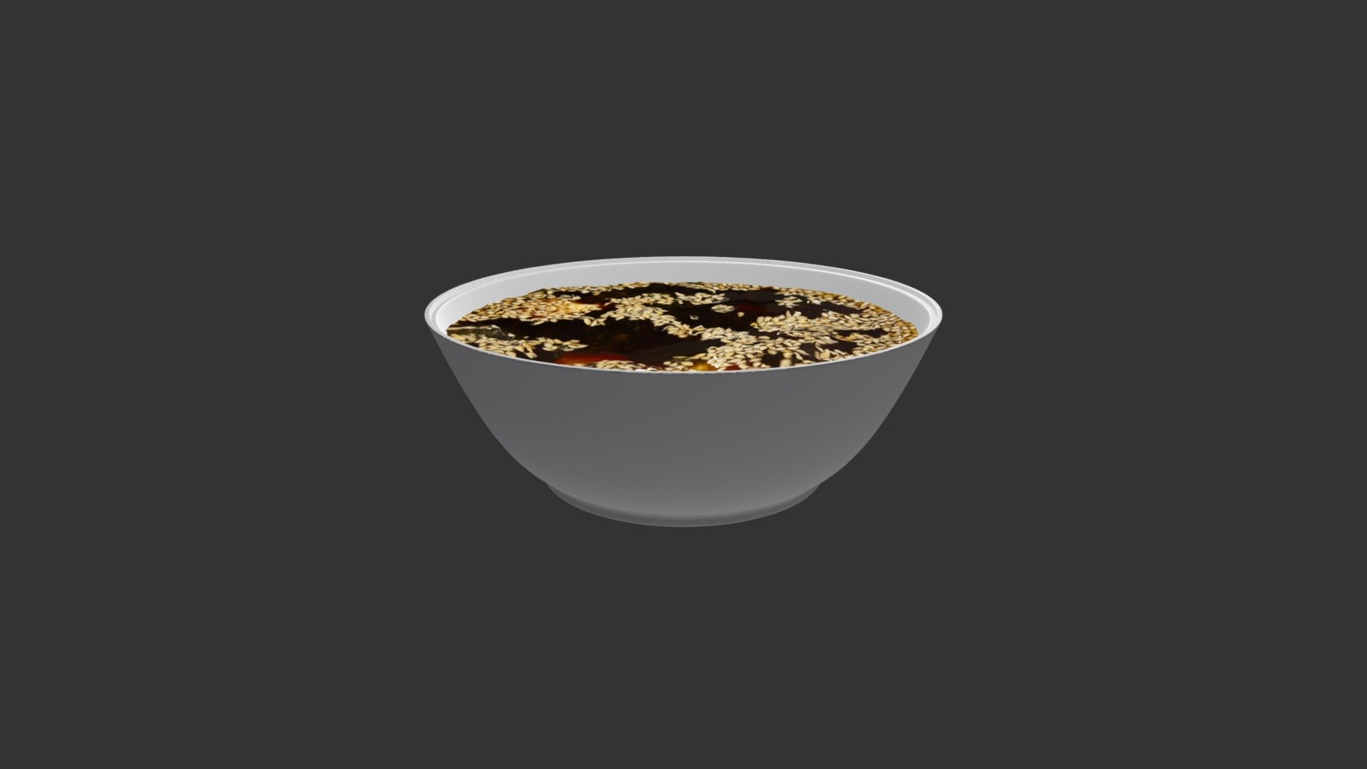 Miso Soup - 3D model by alex.alexandrov.a 3d model