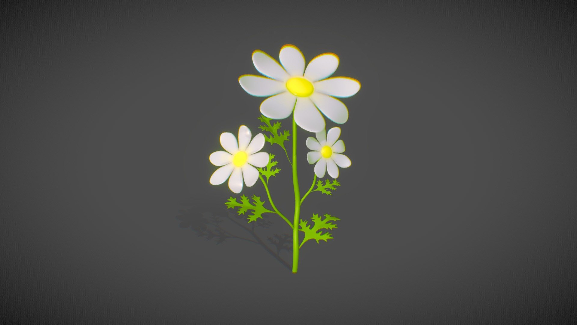 Daisy - 3D model by Karina K (@karina_k) 3d model