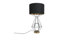 Delancey Table Lamp Black