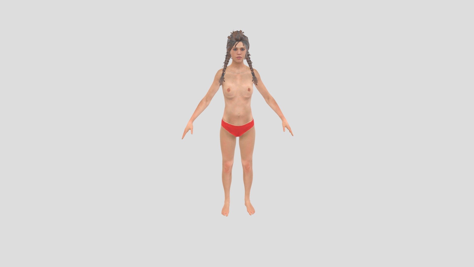 Meg Thomas nude - 3D model by glitterboys666 3d model