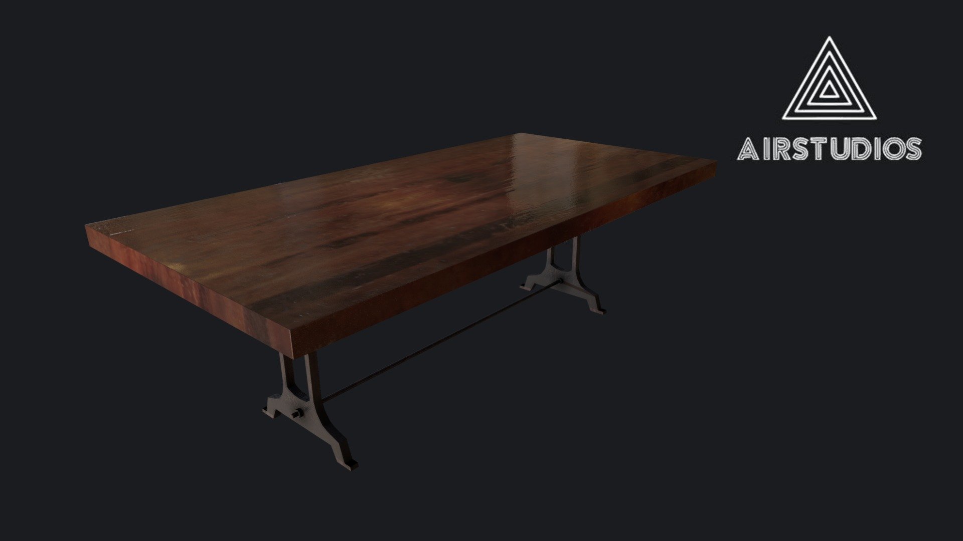 Wooden Table
This is a model of a modern dining table, can also be used as an old/medeavial table becuase of it's old design

Made in Autodesk Maya - Wooden Table - Buy Royalty Free 3D model by AirStudios (@sebbe613) 3d model
