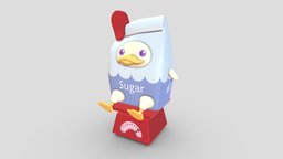 Sugar Duck (3DSMax School Project) duck, 3d, 3dsmax