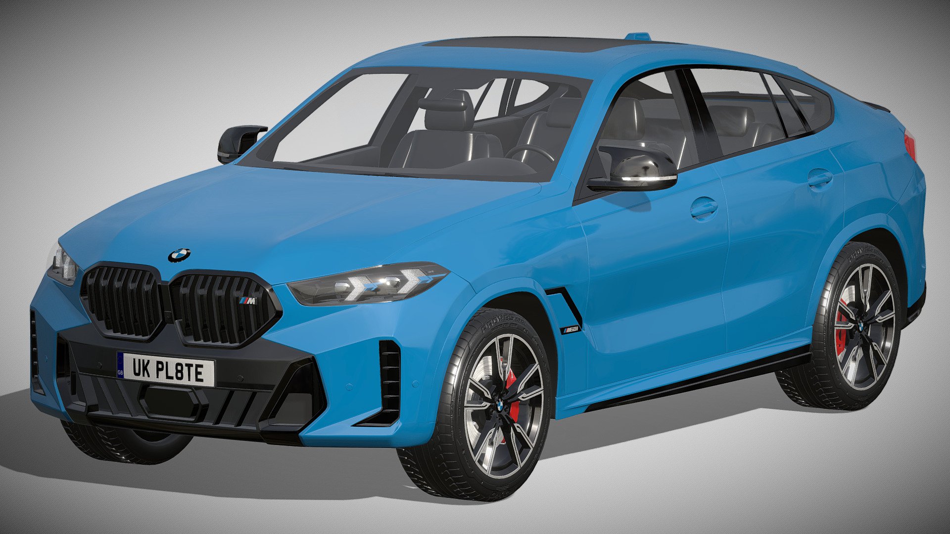 BMW X6 M60i 2023

https://www.bmw.de/de/neufahrzeuge/x/x6/2023/bmw-x6-ueberblick.html

Clean geometry Light weight model, yet completely detailed for HI-Res renders. Use for movies, Advertisements or games

Corona render and materials

All textures include in *.rar files

Lighting setup is not included in the file! - BMW X6 M60i 2023 - Buy Royalty Free 3D model by zifir3d 3d model
