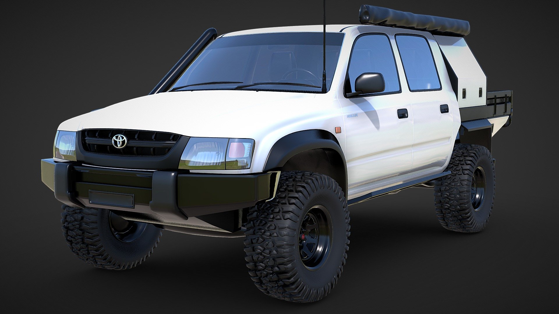 Toyota Hilux N60 Touring - Buy Royalty Free 3D model by Pitstop 3D (@Pitstop3D) 3d model