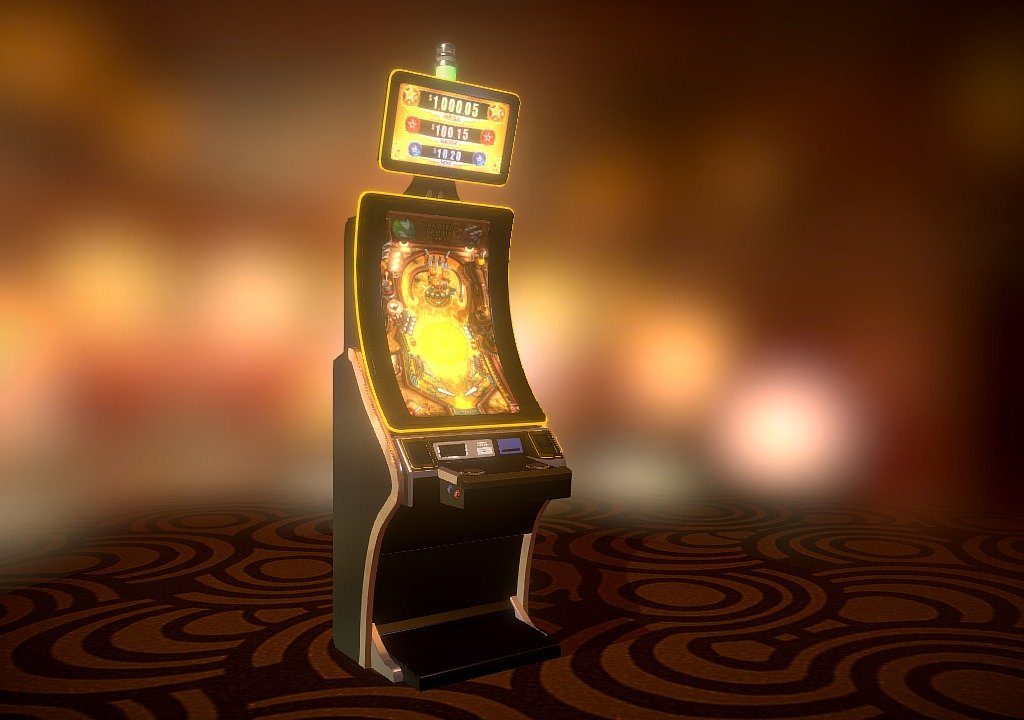 SG Vegas 2047 Pinball - 3D model by Neberkenezer 3d model