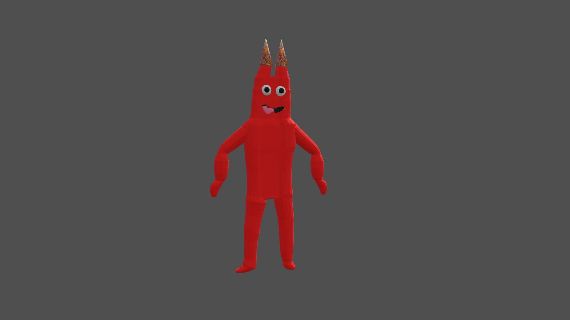 Garten Of Banban 2 Red Monster - Garten Of Banban 2 Red Monster - Download Free 3D model by glebaati (@gkramorov25) 3d model
