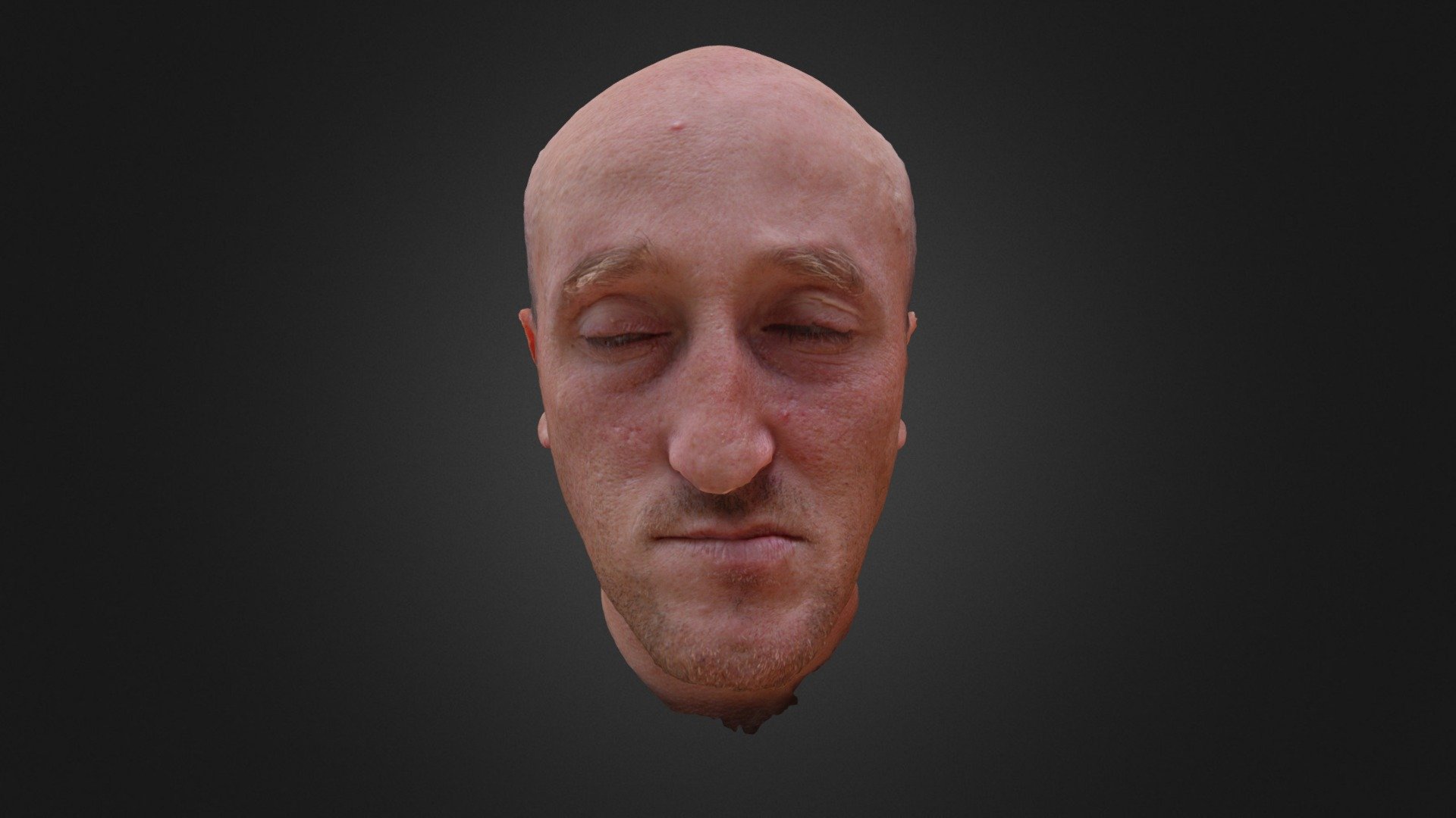 Jora man head - Download Free 3D model by kantemrati 3d model