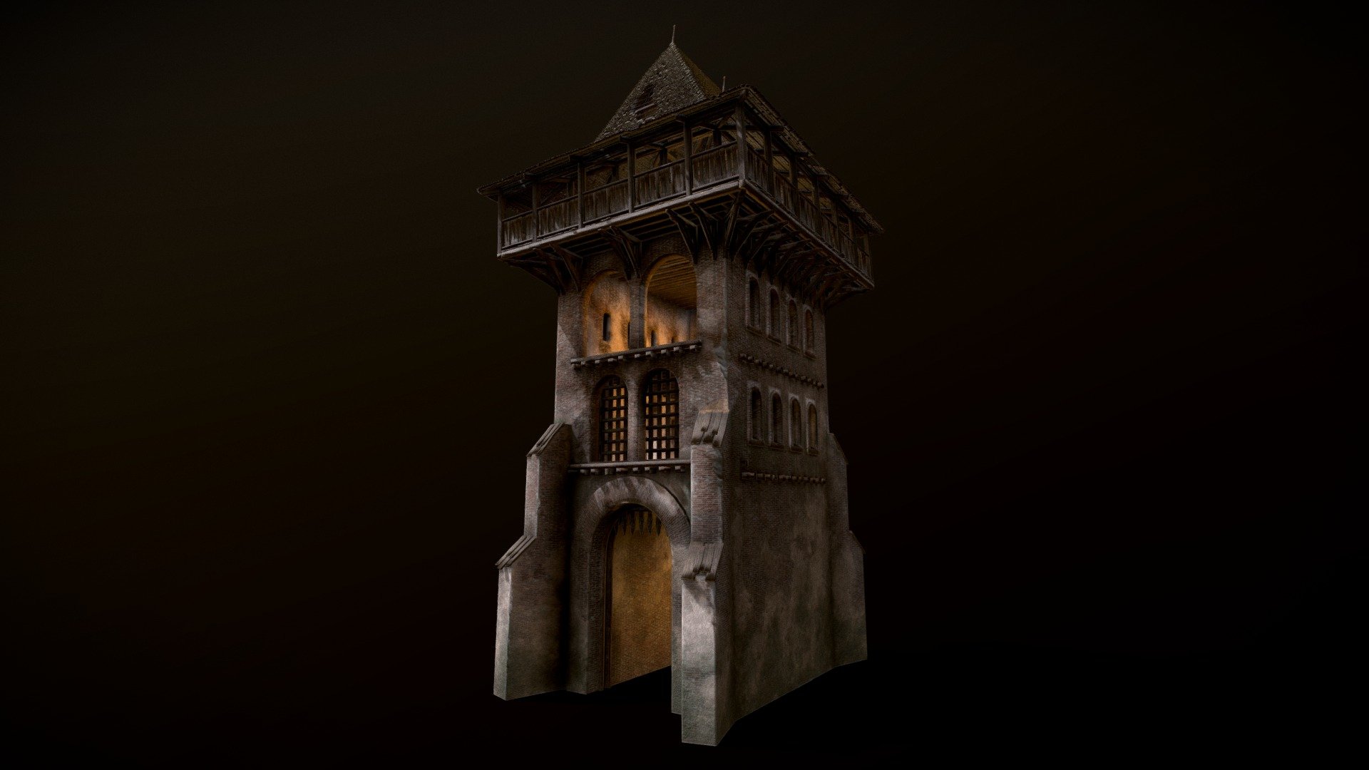 Fortress gates
the model is created in 3d max, zbrush and substance painter 3d model