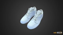 [Game-Ready] White Sneakers white, fashion, clothes, shoes, 3dscanning, photogrametry, realistic, running, sneakers, 3d-model, white-shoes, shoe-scan, white-sneakers, noai, shoes-scan, white-sneakers-scan, sneakers-scan