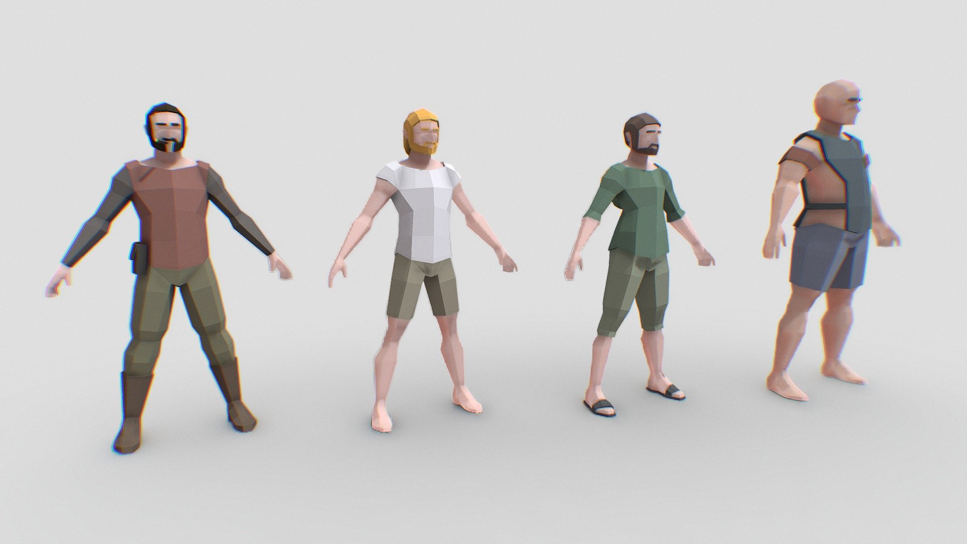 GameReady

Subsurface and Color - Low | Polygon | Characters | Pack - Download Free 3D model by YadroGames 3d model