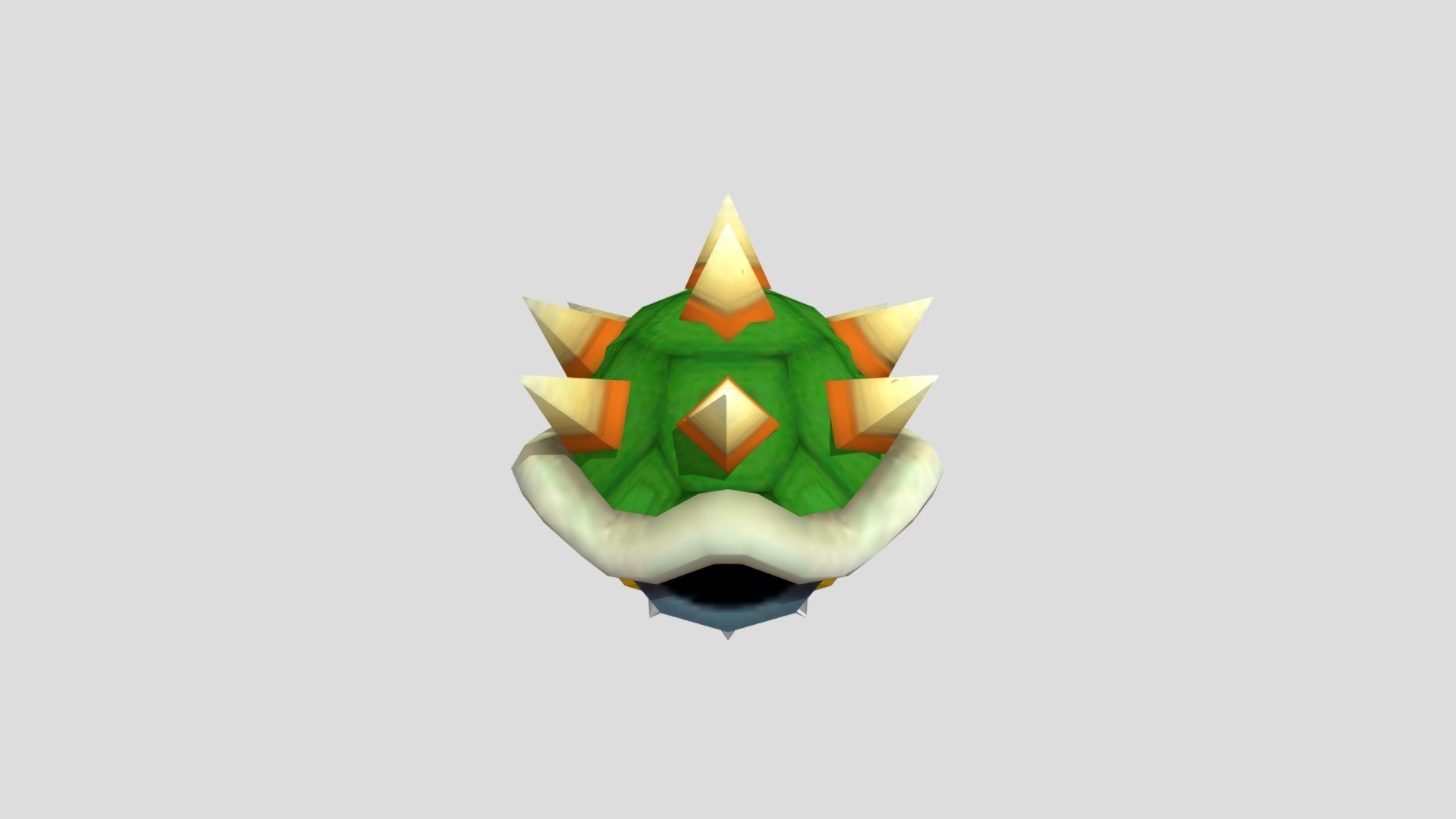 Bowser's Shell - Download Free 3D model by irons3th 3d model