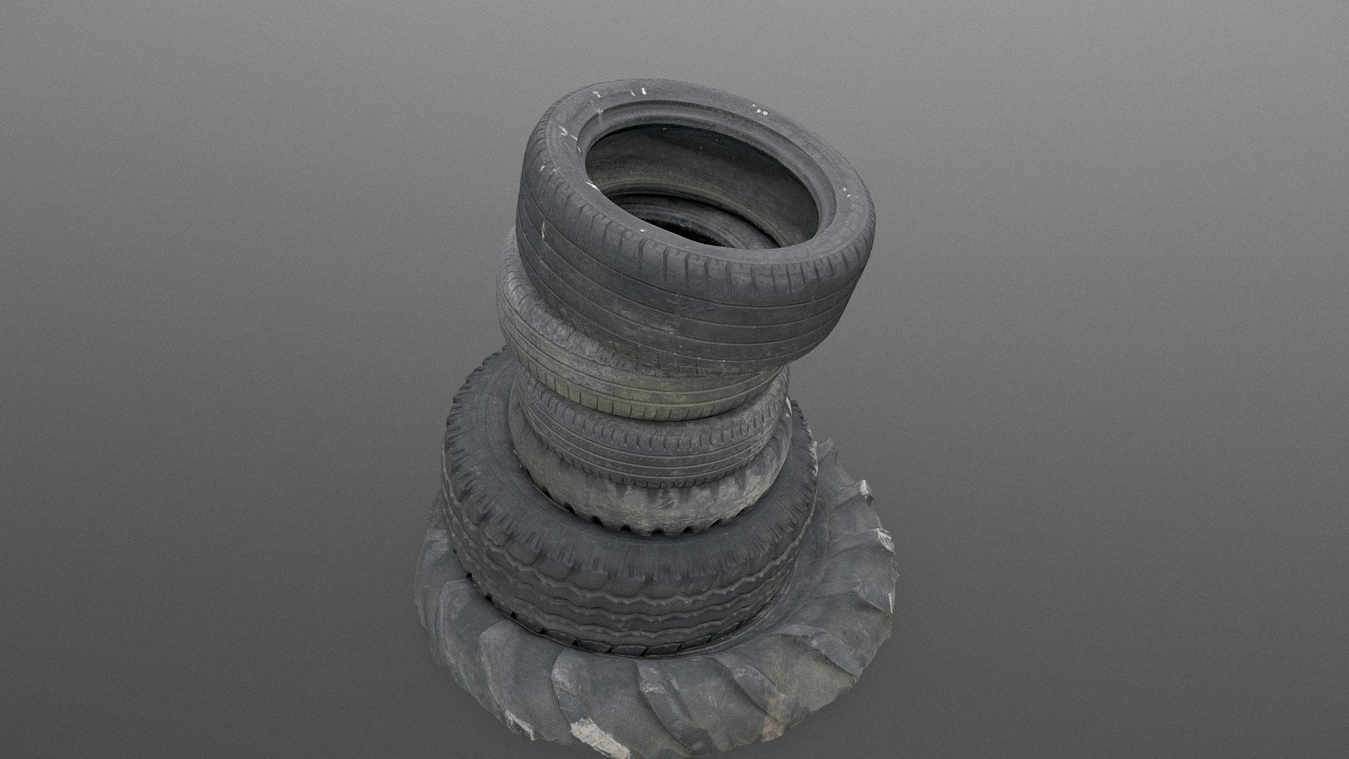 Collumn pile stack of old used vintage car tyres tires wheels heap pile waste dump

photogrammetry scan (120x24mp), 4x8k textures + hd normals - Tyre collumn - Buy Royalty Free 3D model by matousekfoto 3d model