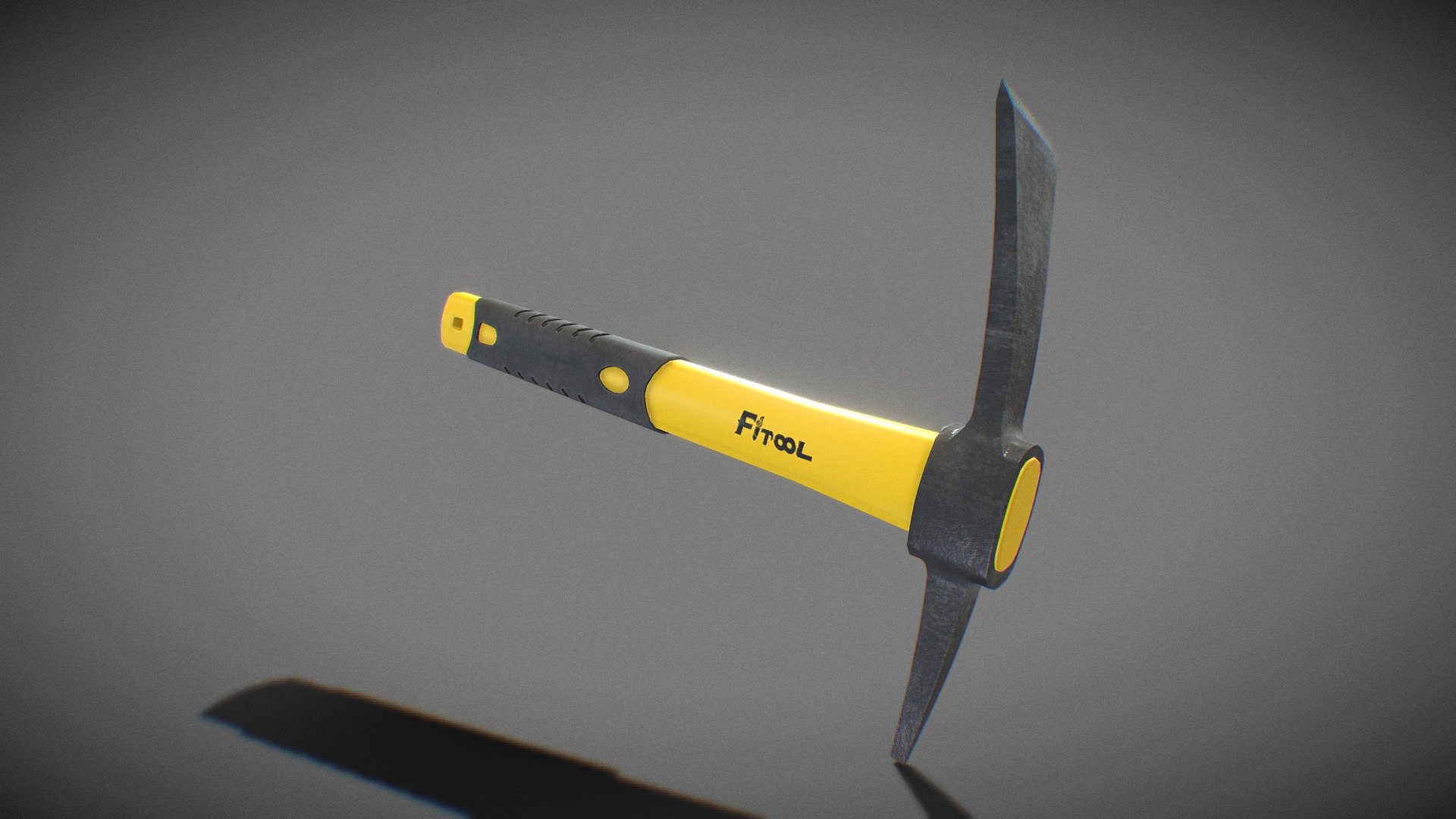 Firool gardening pickAxe painted 3d model ready for VirtualReality(VR),Augmented Reality(AR),games and other render engines.This lowpoly 3d model is baked with 4k resolution textures.The PBR_Maps includes- albedo,roughness,metallic and normal 3d model